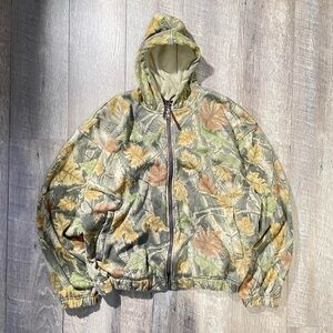 Xl Camouflage Small Hooded Jacket